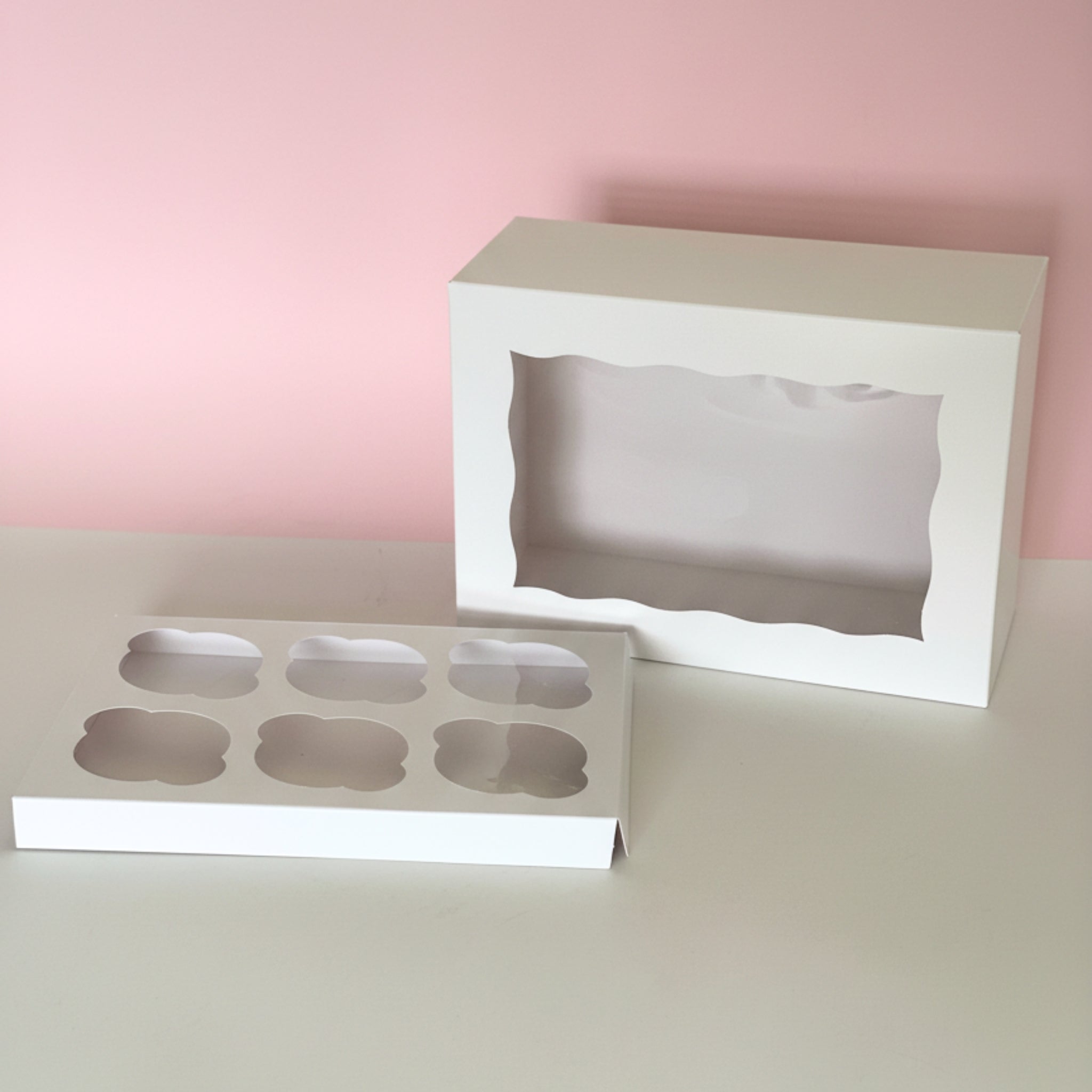 Caja Cupcake para 6 piezas