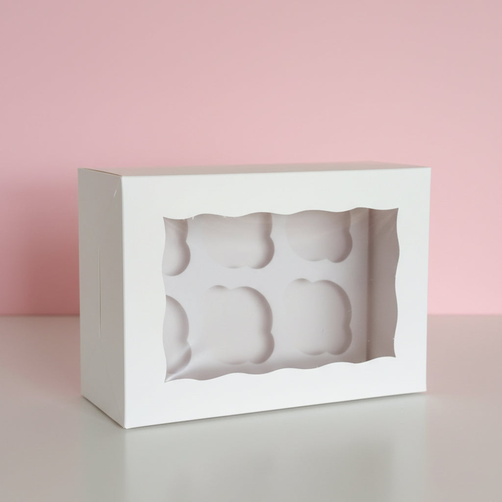 Caja Cupcake para 6 piezas