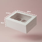 Caja Cupcake para 6 piezas