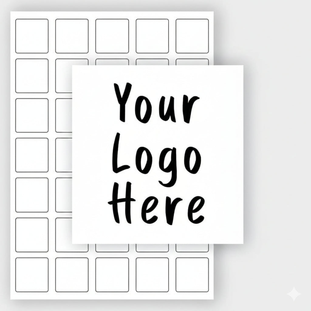Sticker Adhesivo Rectangular 12x10cm