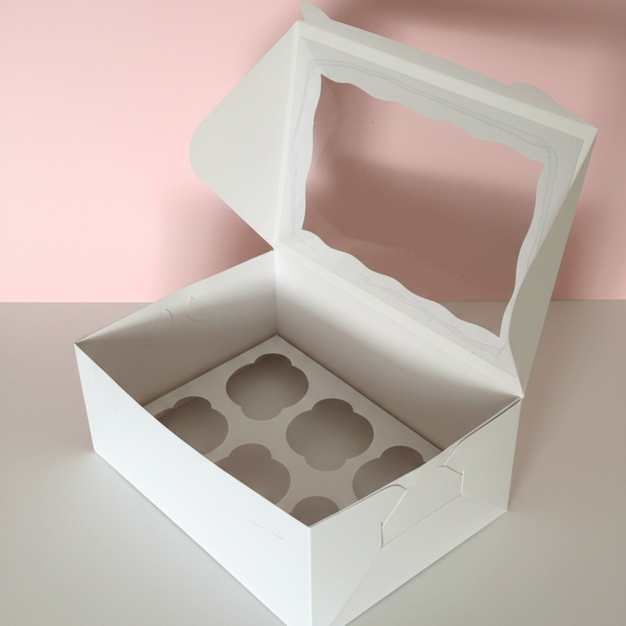 Caja Cupcake para 6 piezas